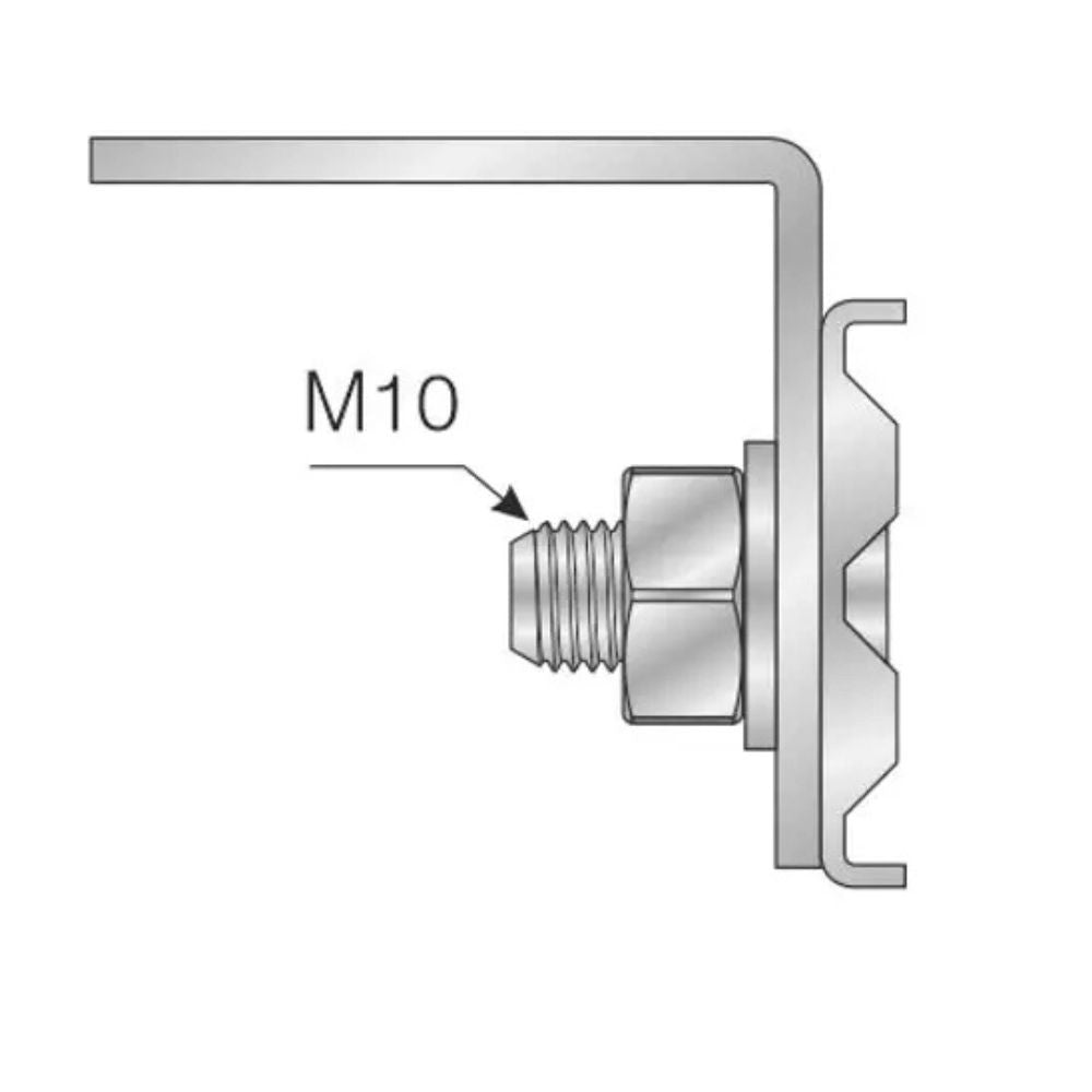 Staffe di sostegno per pensili in metallo