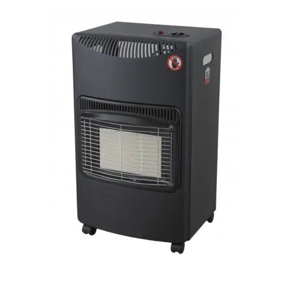 Stufa a gas DCG GH02 con sistema a infrarossi e accensione piezoelettrica colore nero