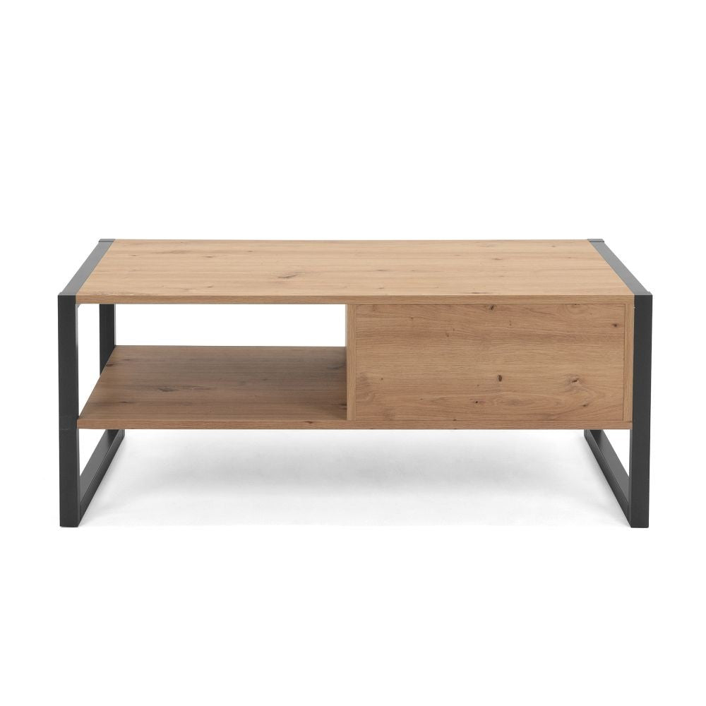 Tavolino da salotto Denver 55 L100xP55XH40 quercia antracite