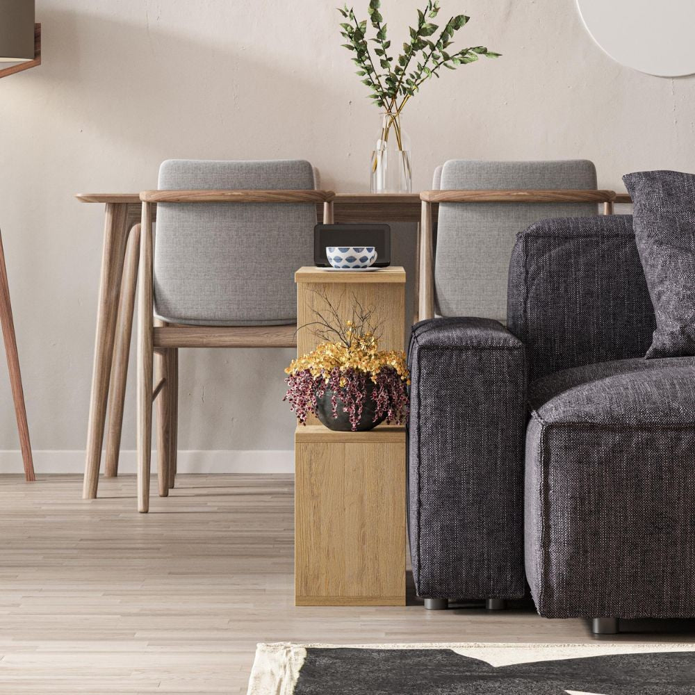 Tavolino da salotto Homemania in colore rovere