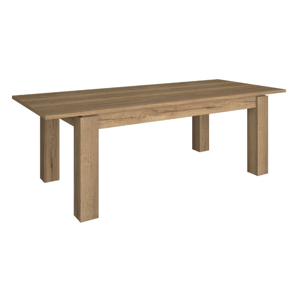 Tavolo allungabile 1475 con allunga centrale 190/235x 90x76 H cm. rovere