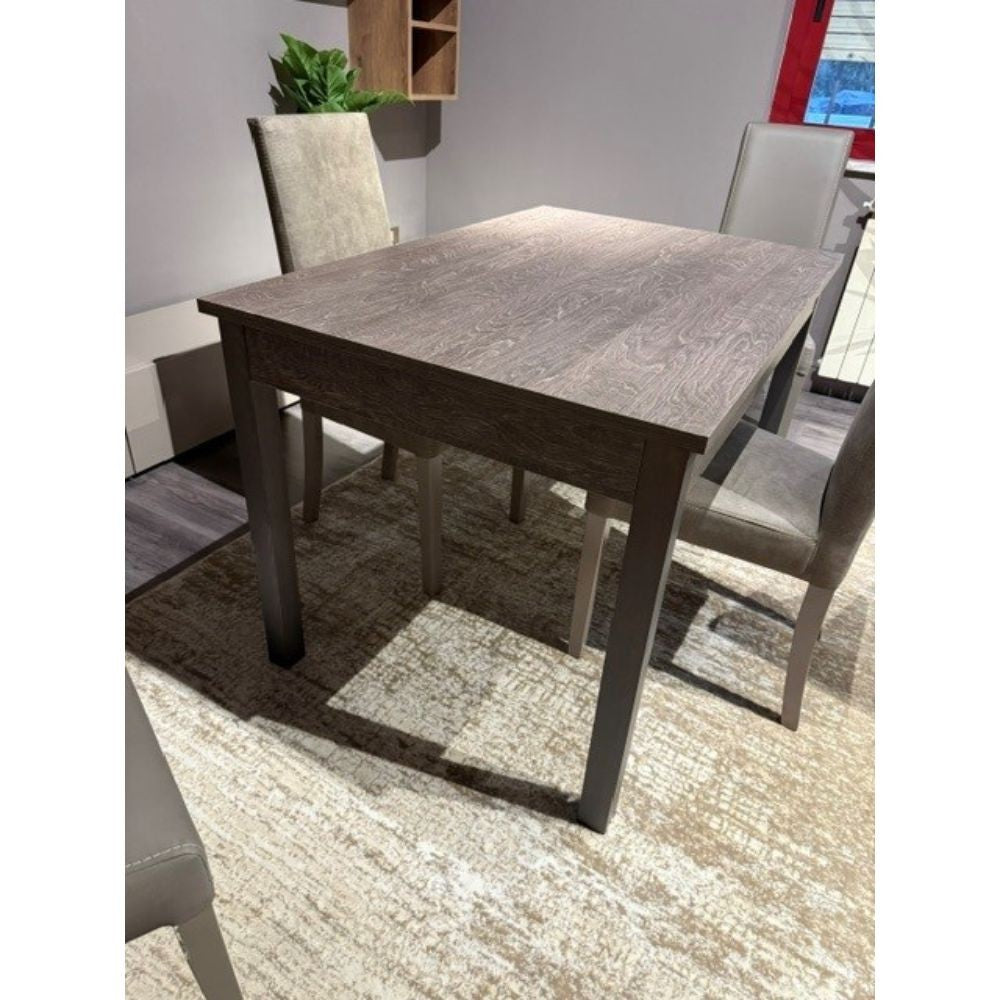 Tavolo allungabile FIRENZE 120x80 rovere grigio