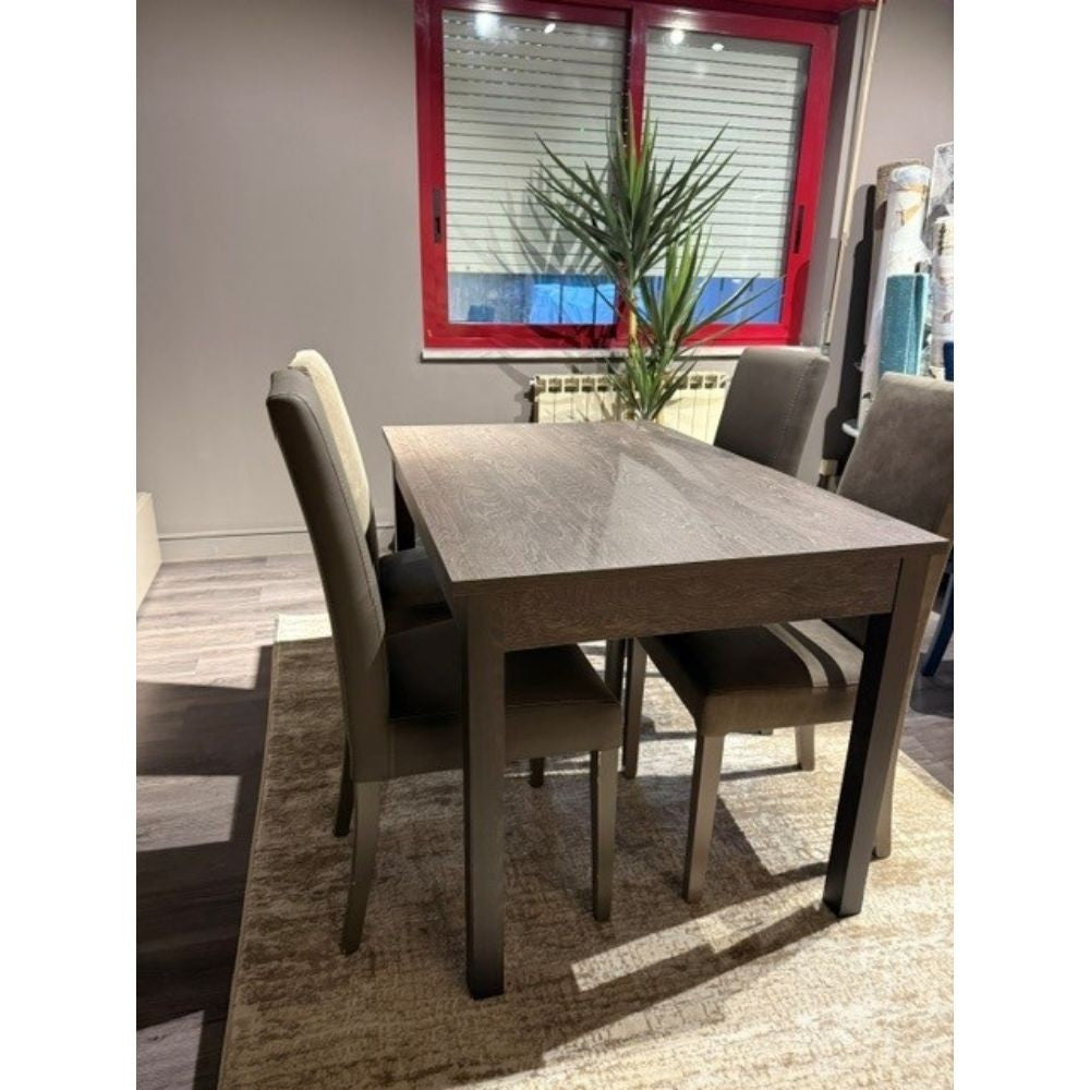 Tavolo allungabile FIRENZE 120x80 rovere grigio