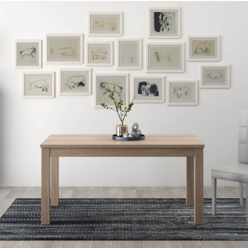 Tavolo allungabile Firenze 140x80 cn allunga da 40 colore olmo