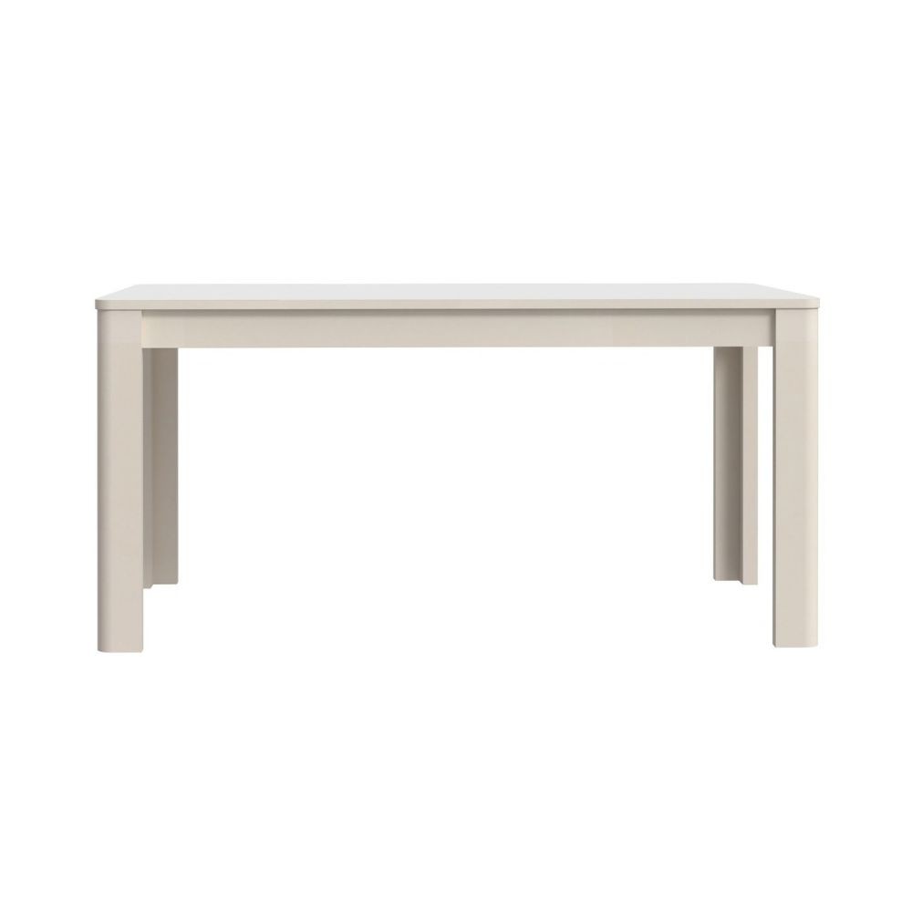 Tavolo allungabile Mono Core con allunga centrale 160x72.7x90.4 cm colore cashmere
