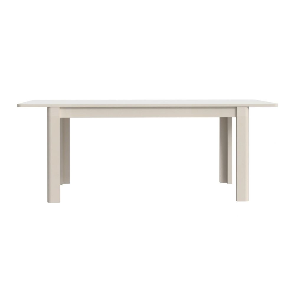 Tavolo allungabile Mono Core con allunga centrale 160x72.7x90.4 cm colore cashmere