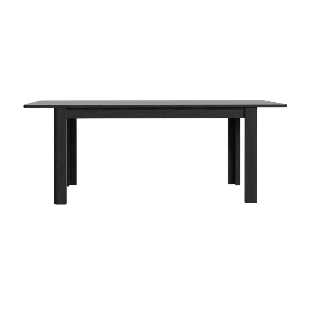 Tavolo allungabile Mono Core con allunga centrale 160x72.7x90.4 cm colore nero