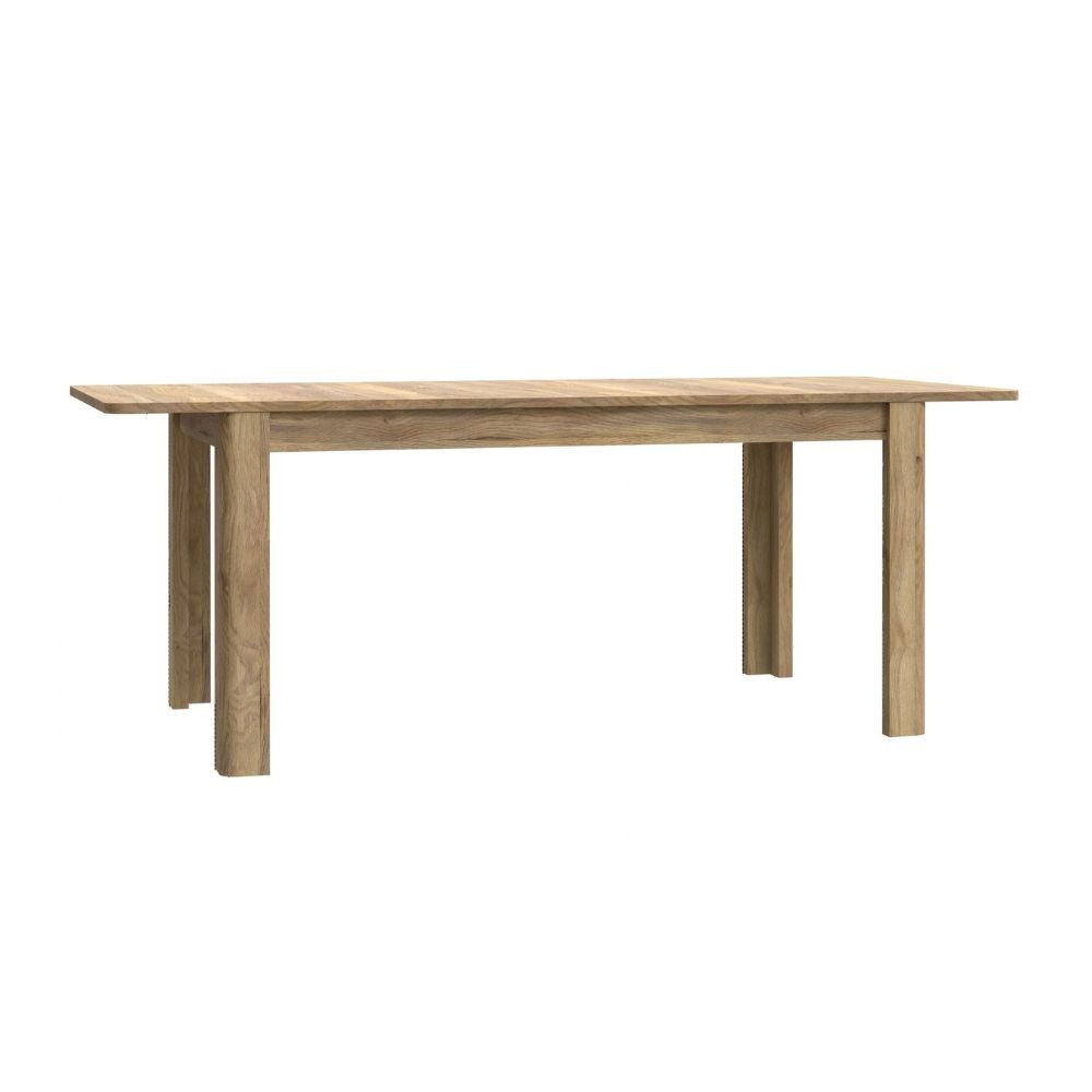 Tavolo allungabile Mono Core con allunga centrale 160x72.7x90.4 cm colore rovere