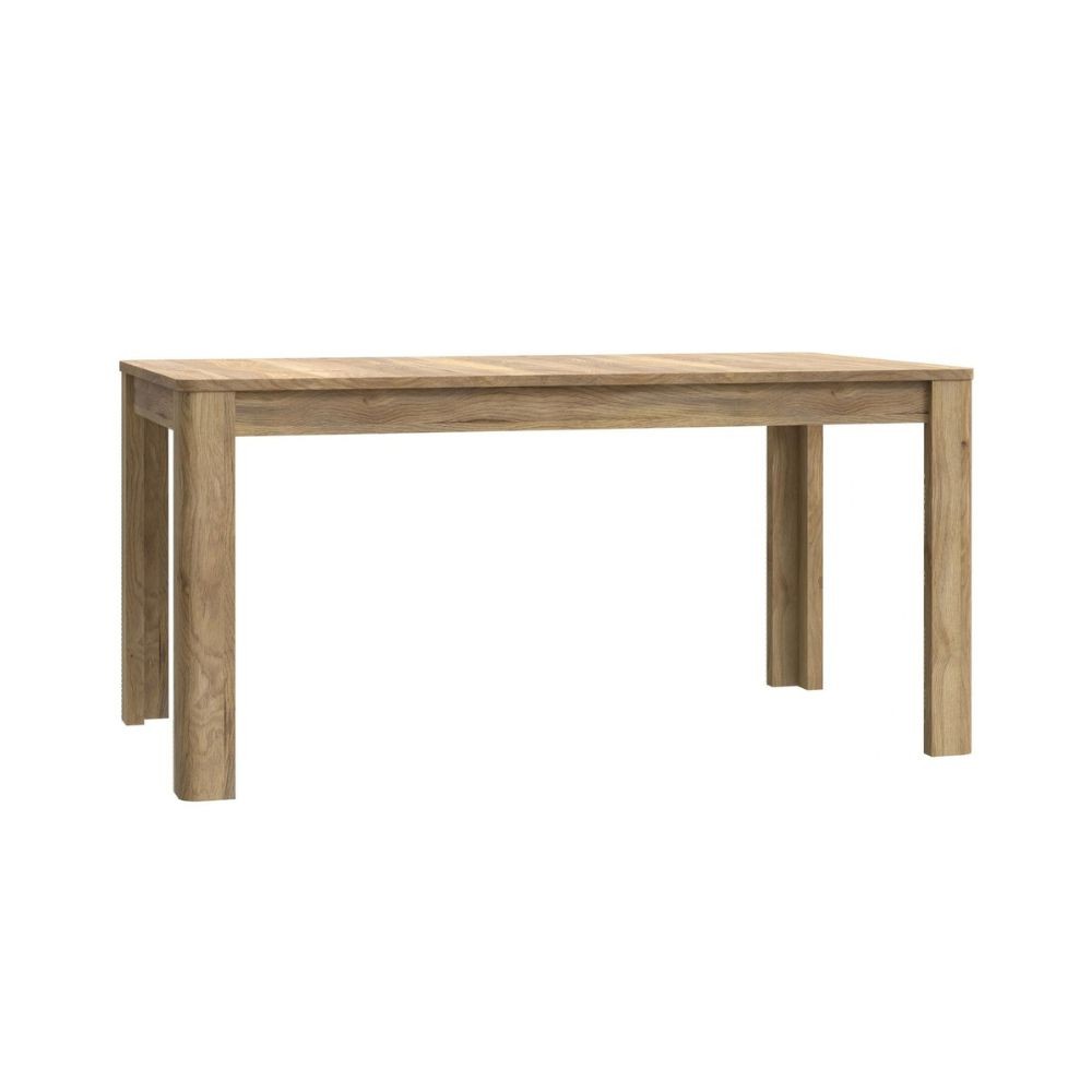 Tavolo allungabile Mono Core con allunga centrale 160x72.7x90.4 cm colore rovere