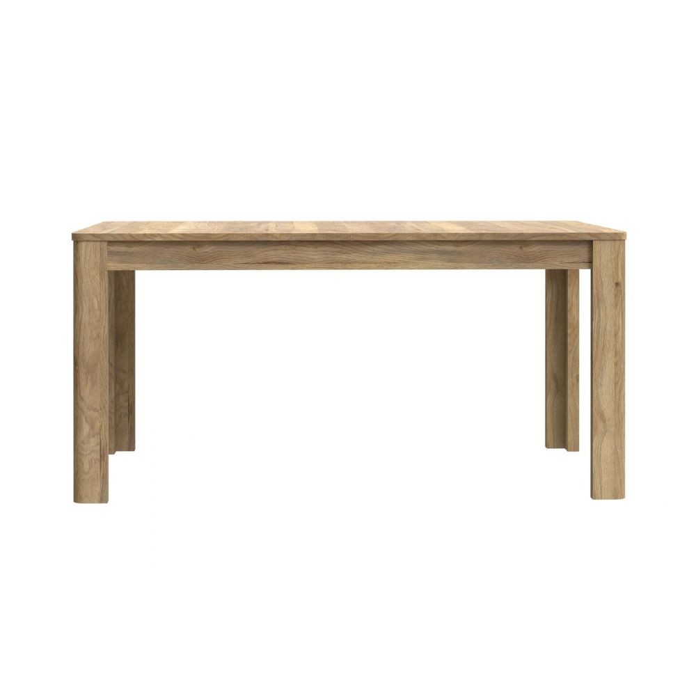 Tavolo allungabile Mono Core con allunga centrale 160x72.7x90.4 cm colore rovere