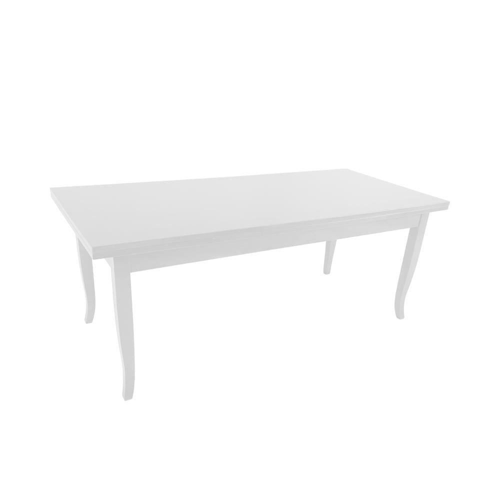 Tavolo allungabile Verona bianco 140x80