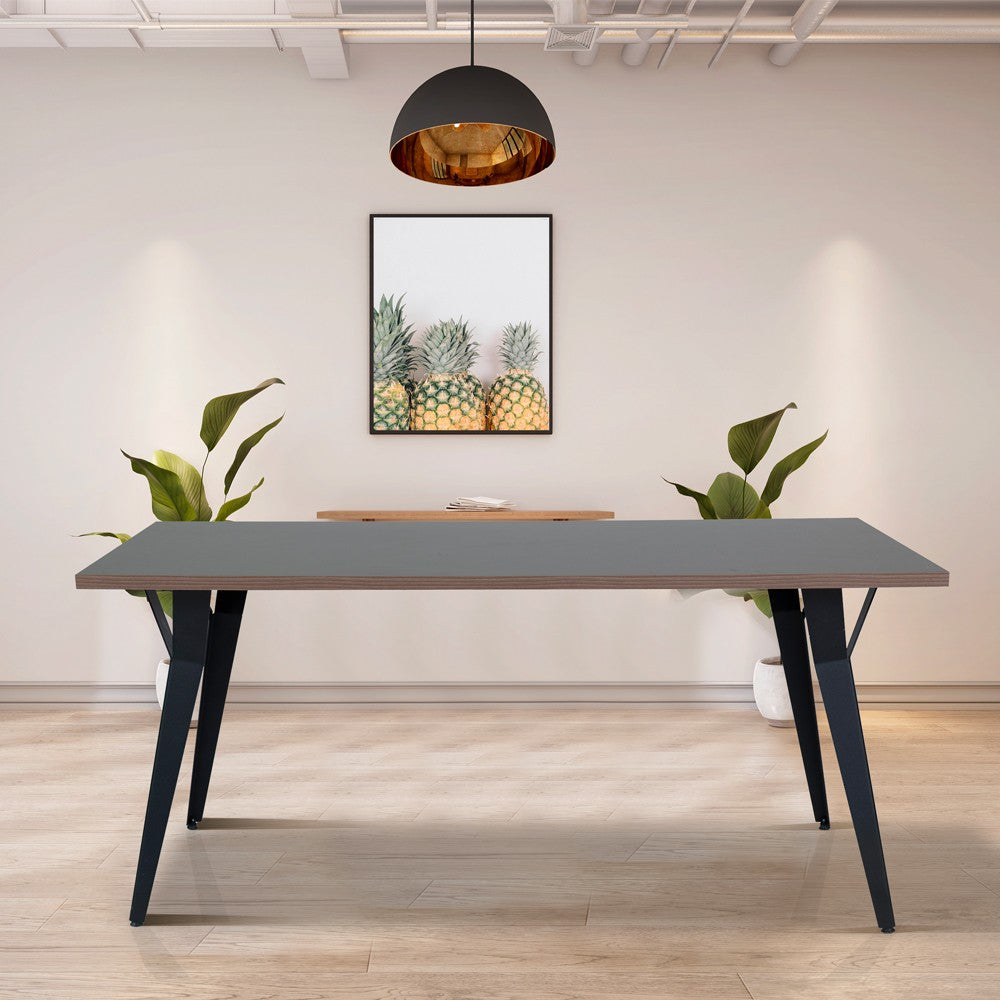 Tavolo da pranzo Yutan 160x80 cm cacao