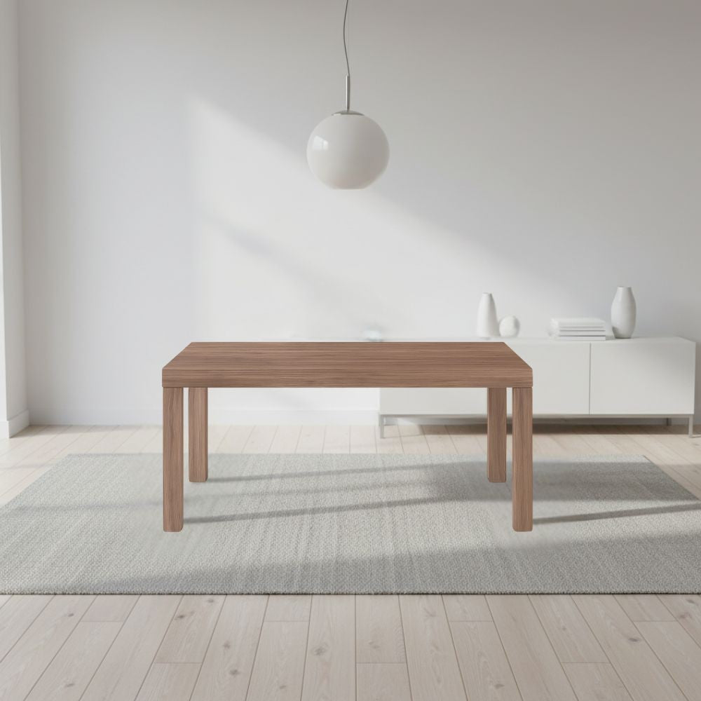 Tavolo Imab Piana T07 in olmo grey con 2 allunghe 140x90x75 H cm.