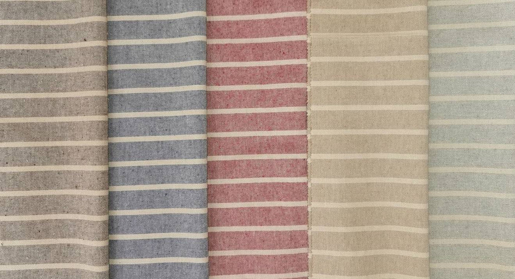 Telo Copridivano Made in Italy, Copritutto 100% Cotone Riciclato Tinto Filo, a Righe, Telo Arredo, Salva Divano, Coperta Picnic - Milano 7 Arte e Design