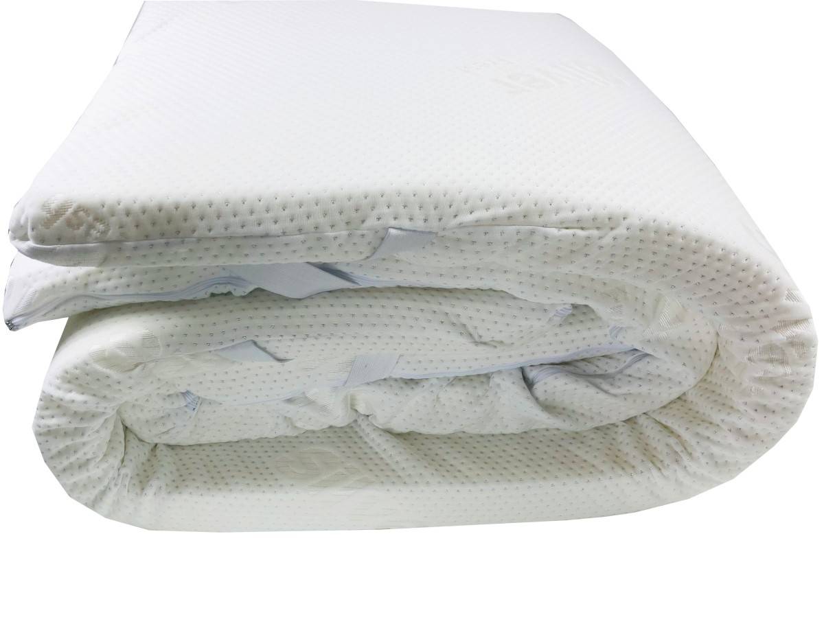 Topper in memory viscoelastico per materasso letto matrimoniale made in Italy - Milano 7 Arte e Design